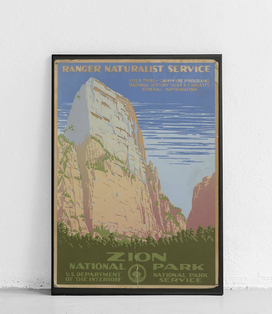 Zion National Park - poster