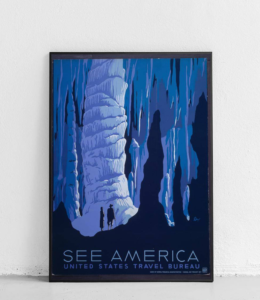 See America Travel Bureau - poster