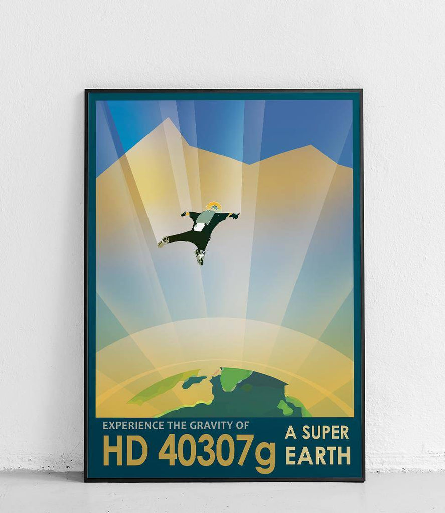 Planet HD40307g - poster