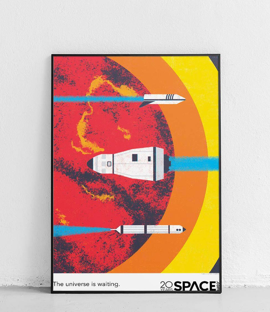 On the way to Mars - poster
