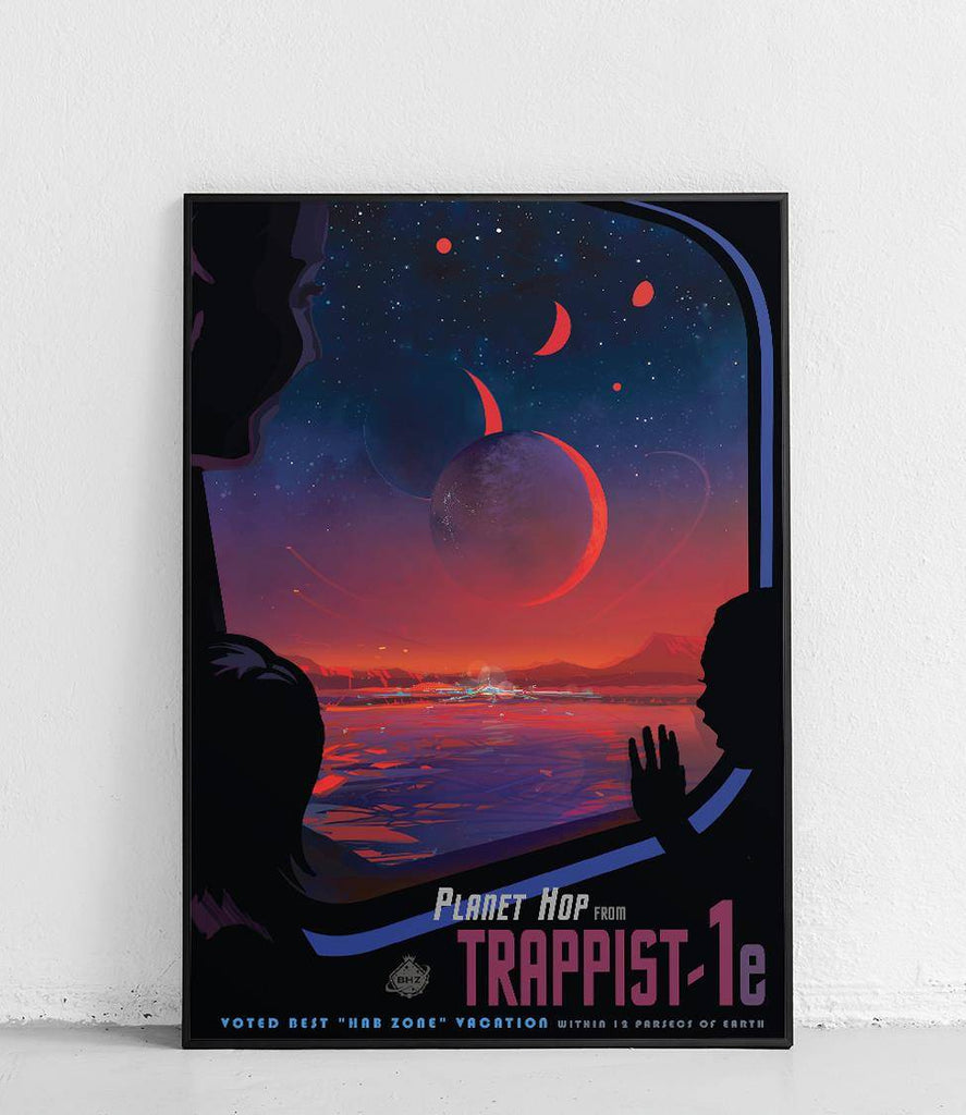 Planet Trappist- 1e - poster