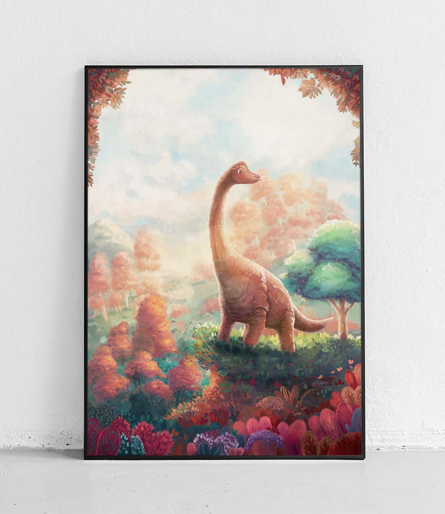 Brachiosaurus - poster
