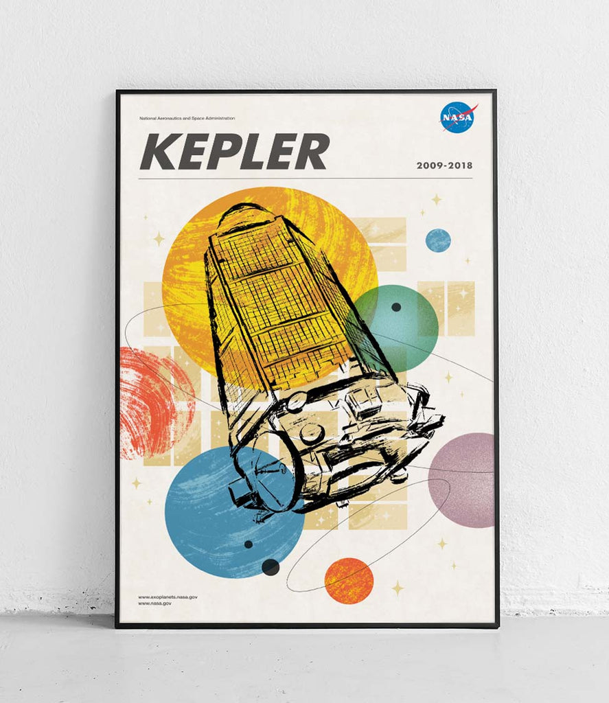 Kepler Space Telescope - poster