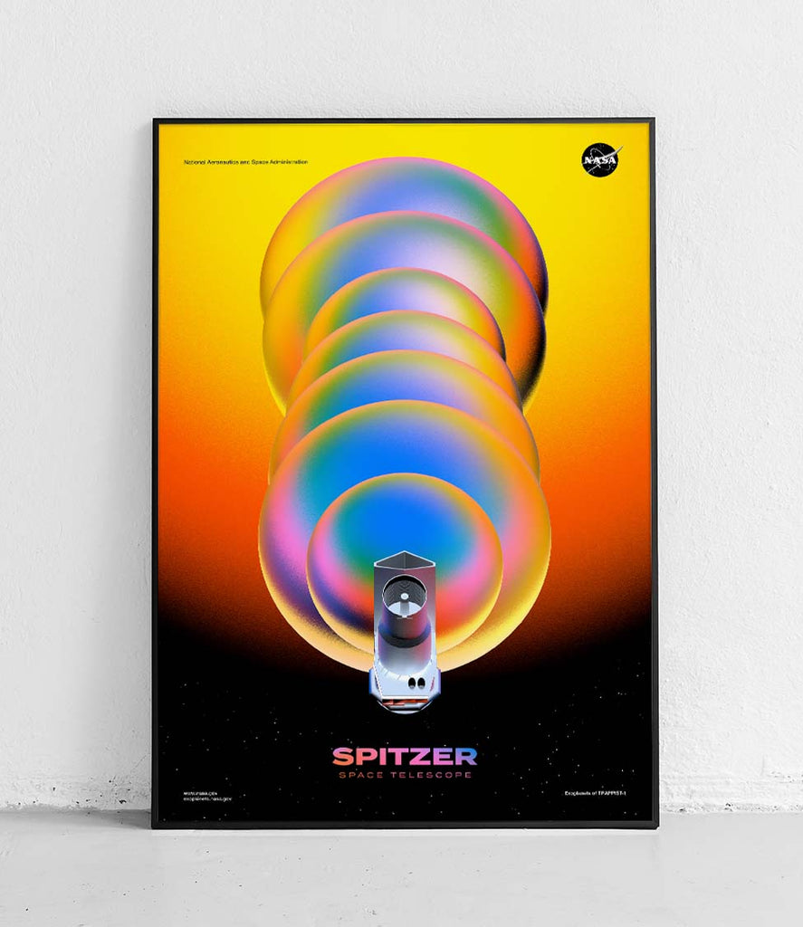 Spitzer Space Telescope - poster