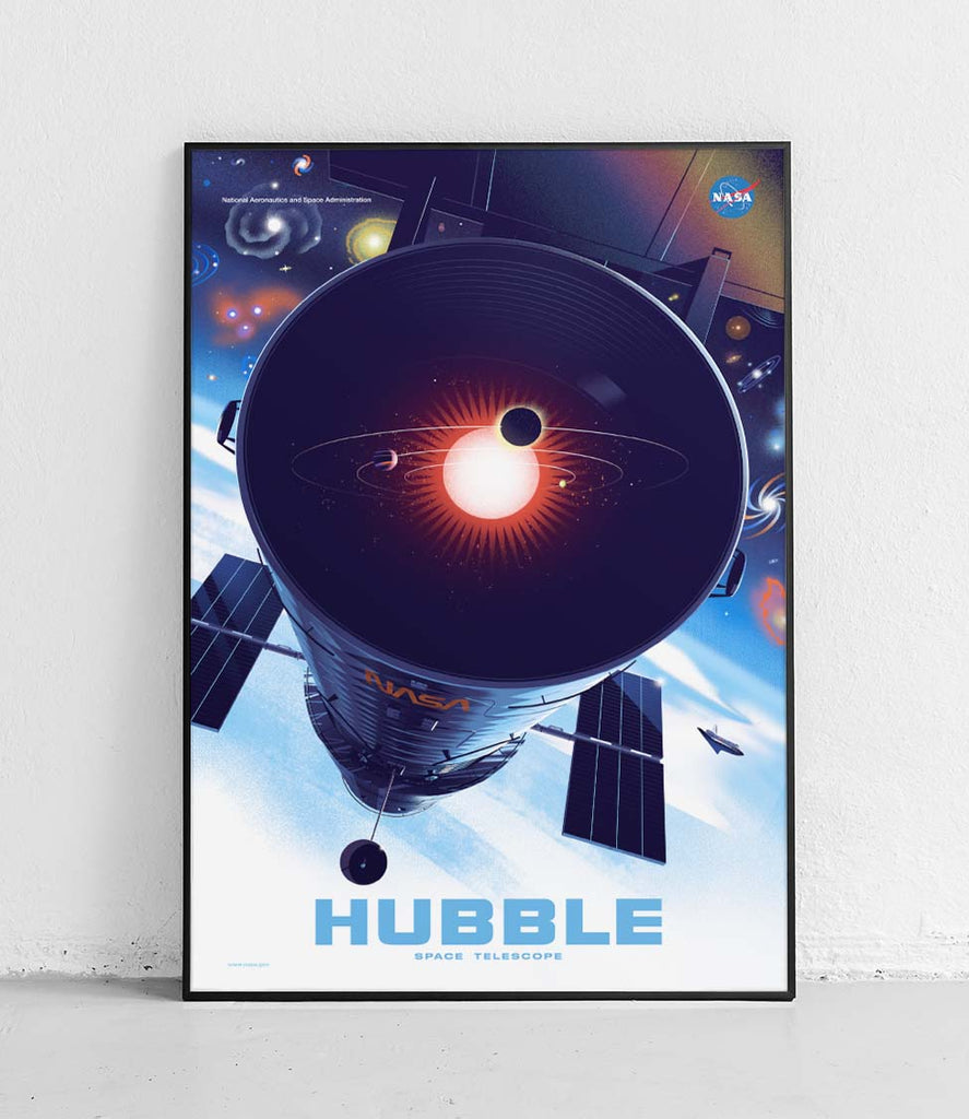 Hubble Space Telescope - poster